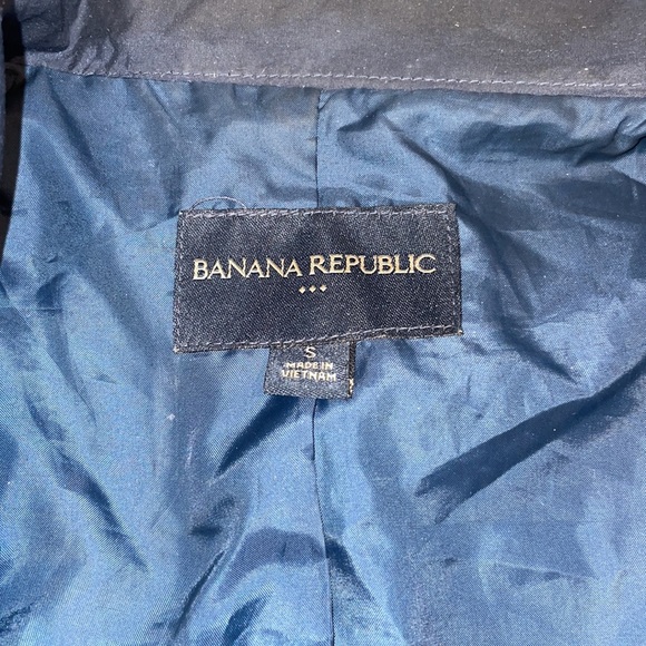 Banana Republic size small blue zip jacket - Picture 6 of 6